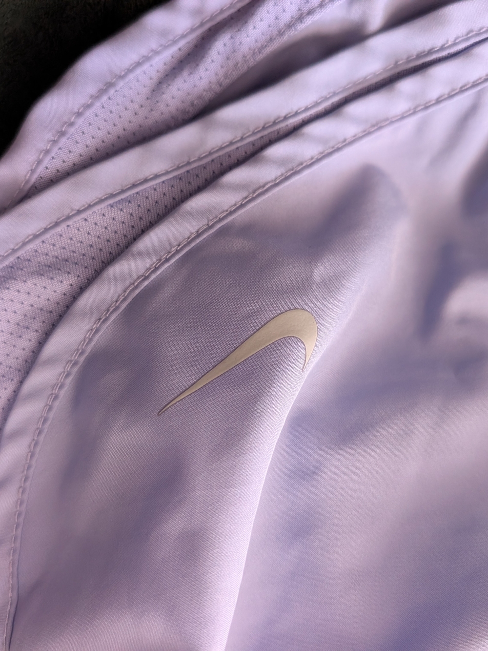 Nike Periwinkle Dri-FIT Shorts with Swoosh